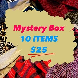10/$25 Mystery Box Women’s clothes! Sizes S and M